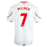 2015 16 liverpool away shirt milner 7 kids