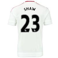 2015-2016 Man Utd Away Shirt (Shaw 23) - Kids