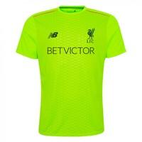 2016 2017 liverpool pro pre match training shirt toxic