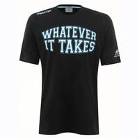 2016-2017 Glasgow Warriors Rugby Leisure Cotton Tee (Black)