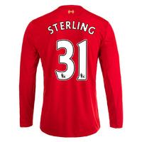 2015-16 Liverpool Home Long Sleeve Shirt (Sterling 31) - Kids