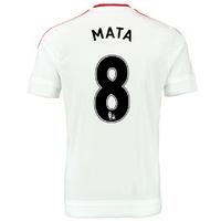 2015-2016 Man Utd Away Shirt (Mata 8) - Kids