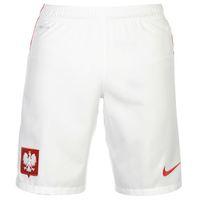 2016-2017 Poland Nike Away Shorts (White)