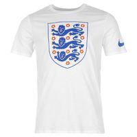 2016-2017 England Nike Crest Tee (White) - Kids