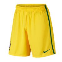 2016-2017 Brazil Nike Home Shorts (Yellow)