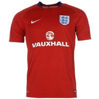 2016-2017 England Nike Training Shirt (Red) - Kids