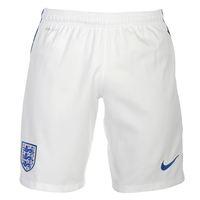 2016-2017 England Nike Home Shorts (White)