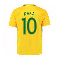 2016-17 Brazil Home Shirt (Kaka 10)