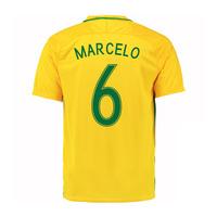 2016 17 brazil home shirt marcelo 6