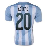 2015 16 argentina home shirt aguero 20