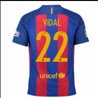 2016 17 barcelona home shirt vidal 22