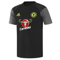 2016-2017 Chelsea Adidas Training Tee (Black)