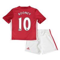 2016-17 Man United Home Mini Kit (Rooney 10)