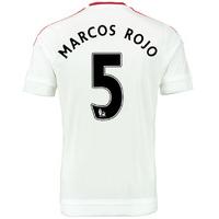 2015-2016 Man Utd Away Shirt (Marcos Rojo 5) - Kids