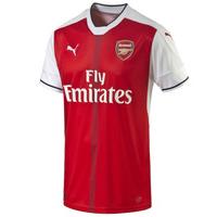 2016 2017 arsenal puma home football shirt kids