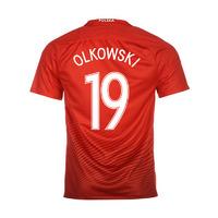 2016-17 Poland Away Shirt (Olkowski 19)