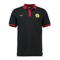 2016 2017 man city nike core polo shirt black