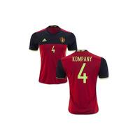 2016-2017 Belgium Home Shirt (Kompany 4) - Kids