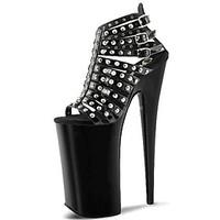 20CM super fine sandals / Super sexy nightclub personality / with metal rivets shoes private custom / Party Evening