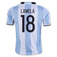 2016 17 argentina home shirt lamela 18