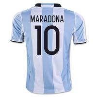 2016-17 Argentina Home Shirt (Maradona 10)