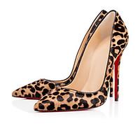 2017 new Womens Shoes Sexy Leopard high heel stiletto shoes.