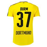 2016 17 borussia dortmund home shirt durm 37 kids