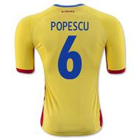 2016-17 Romania Home Shirt (Popescu 6)