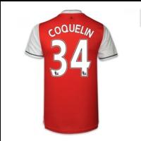 2016 17 arsenal home shirt coquelin 34 kids