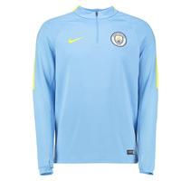 2016-2017 Man City Nike Training Drill Top (Field Blue)