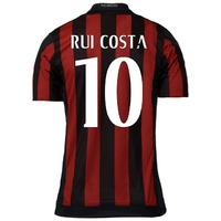 2015 16 ac milan home shirt rui costa 10