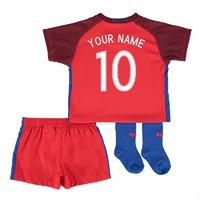 2016-17 England Away Baby Kit (Your Name)