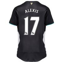 2015 2016 arsenal third cup shirt alexis 17 kids