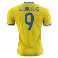 2016-2017 Sweden Home Adidas Shirt (Ljungberg 9) - Kids