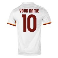 2015-16 Roma Away Shirt (Your Name) -Kids