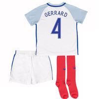 2016-17 England Home Little Boys Kit (Gerrard 4)