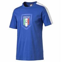 2016-2017 Italy Puma Fanwear Badge Tee (Blue) - Kids