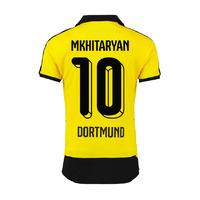 2015-16 Borussia Dortmund Home Shirt (Mkhitaryan 10) - Kids