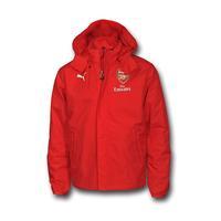 2016-2017 Arsenal Puma Performance Rain Jacket (Red)