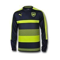 2016 2017 arsenal puma training sweat top peacot kids