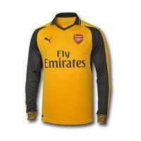 2016 2017 arsenal puma away long sleeve shirt kids