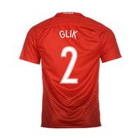 2016 17 poland away shirt glik 2