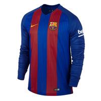 2016 2017 barcelona home nike long sleeve shirt