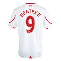 2015 16 liverpool away shirt benteke 9 kids