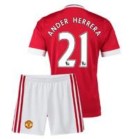 2015-16 Man Utd Home Mini Kit (Ander Herrera 21)