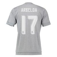 2015-16 Real Madrid Away Shirt (Arbeloa 17) - Kids