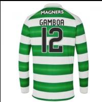 2016-17 Celtic Long Sleeve Home Shirt (Gamboa 12)