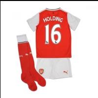 2016-17 Arsenal Home Little Boys Mini Kit (Holding 16)