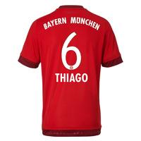 2015-16 Bayern Munich Home Shirt (Thiago 6)