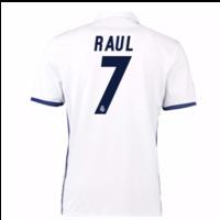 2016 17 real madrid home shirt raul 7 kids